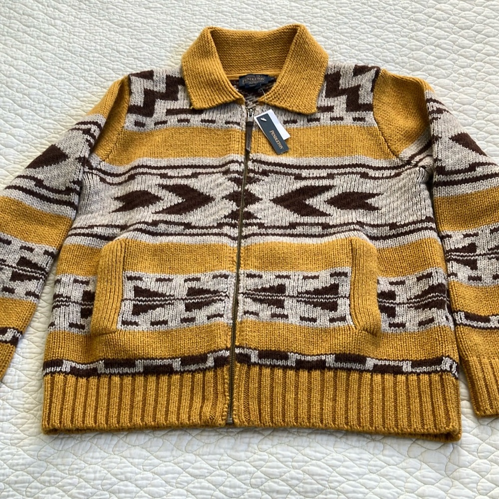 NWT, Pendleton Shetland wool sweater, women’s generous medium.  NEW WITH TAGS!